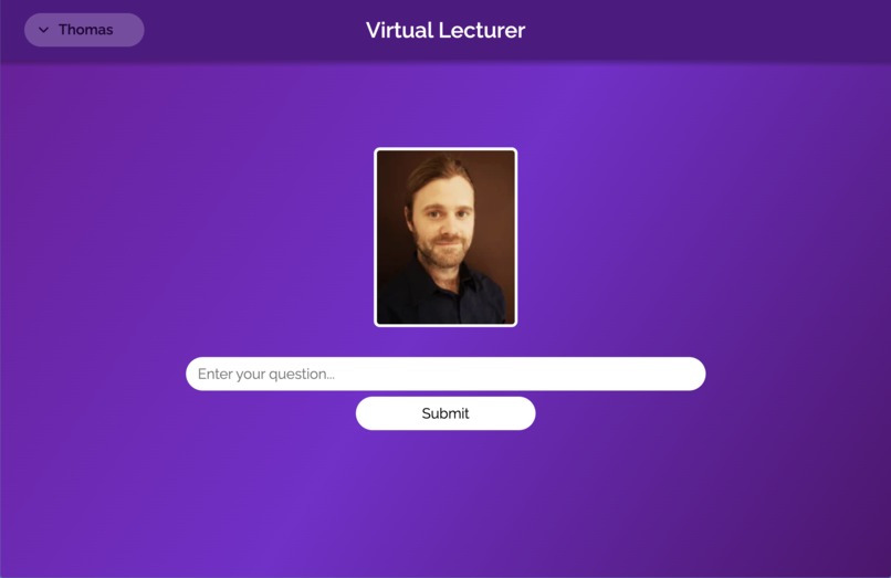 Virtual Lecturer  – screenshot 3