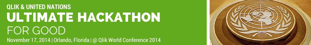 Qlik & United Nations Ultimate Hackathon for Good
