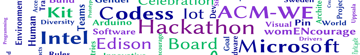 ACM-W Europe and Codess Hackathon sponsored by Intel® Software and Microsoft