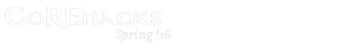 CoREhacks I: Spring 2016