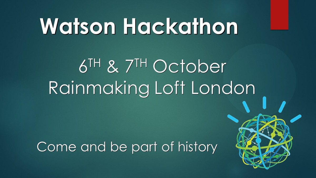 IBM Watson UK - Build a Bot 