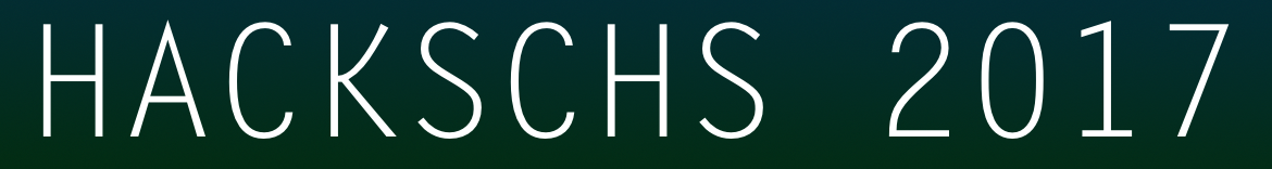 HackSCHS 2017