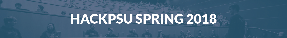 HackPSU Spring 2018