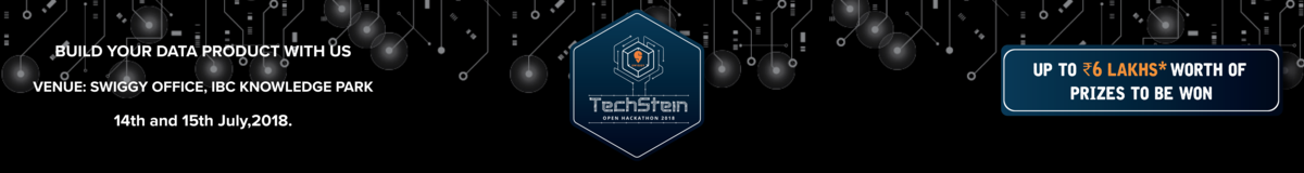 Swiggy TechStein Open Hackathon 2018