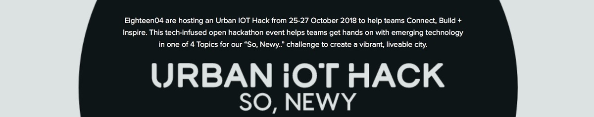 Urban IoT Hack - Newcastle, NSW, Australia