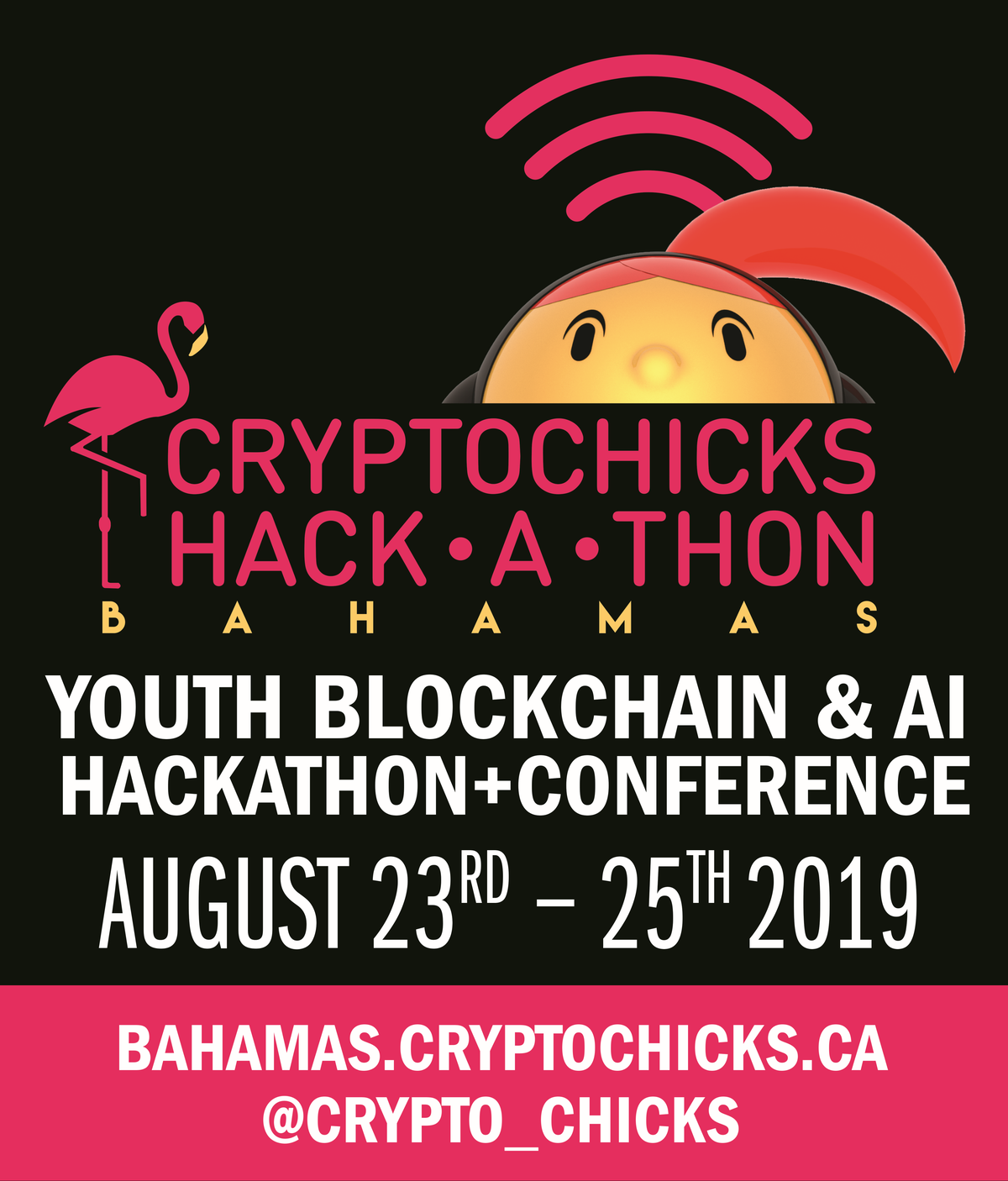 CryptoChicks Blockchain and AI Youth Hackathon 2019 in The Bahamas
