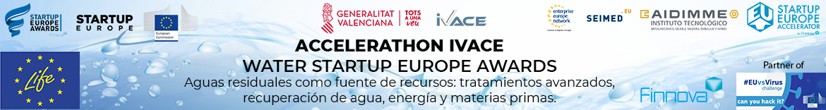 ACCELERATHON IVACE - Water Startup Europe Awards