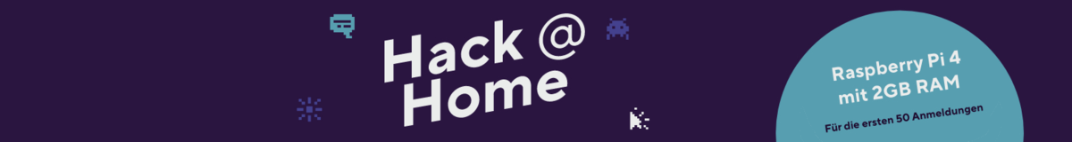 Hack@Home – Der Hackathon rund ums Zuhause