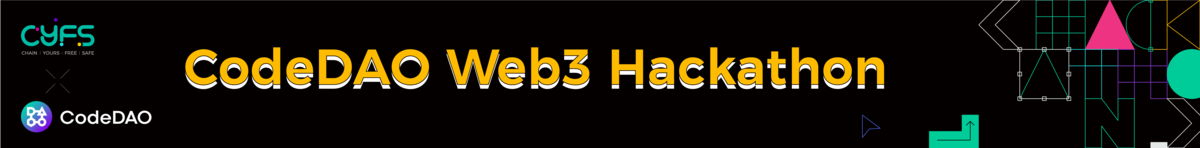 CodeDAO Web3 Hackathon