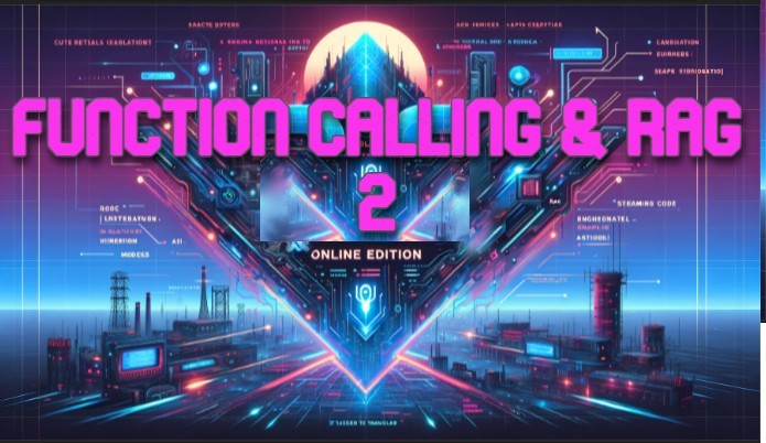 the Arena Online presents: Function calling + RAG, online edition
