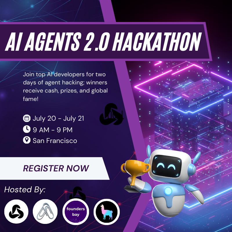 AI Agents 2.0 Hackathon by MultiOn & AgentOps