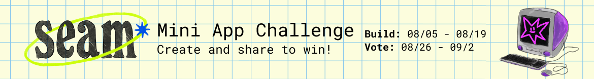 Seam Miniapp Challenge