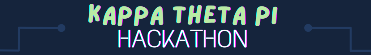 UGA Kappa Theta Pi Hackathon Fall 24