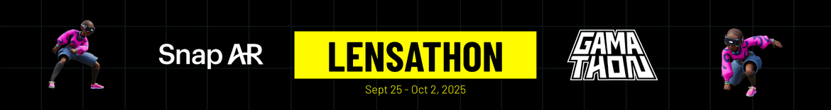 Snap AR Lensathon - Gamathon 25