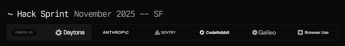 Daytona HackSprint - SF, November 2025