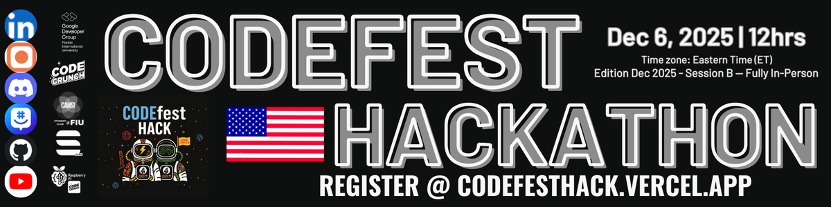 CodeFest: Edition Dec 2025 - Session B — In-Person