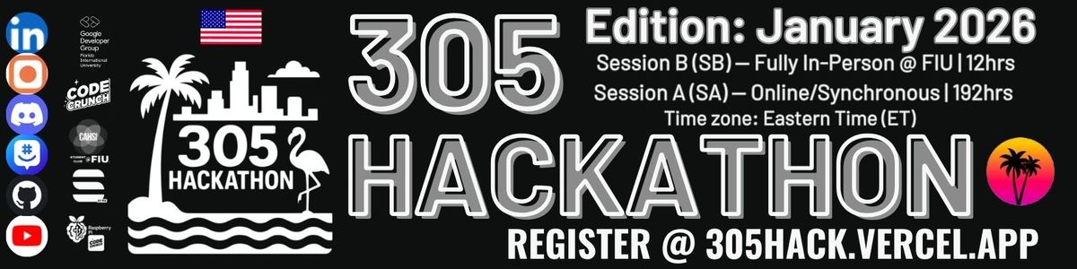 305 Hack Jan'26 SubmissionPortal | Register@hackuniversity-hackathons.vercel.app