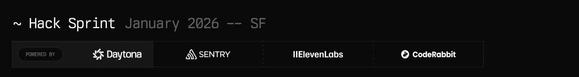 Daytona HackSprint - SF, January 2026