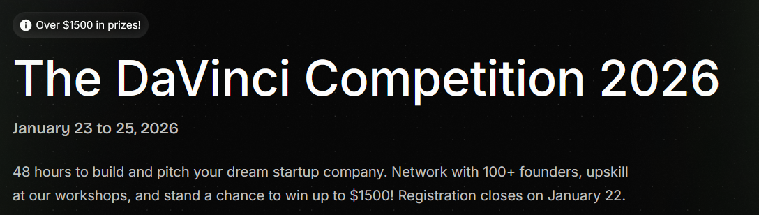 DaVinci Competition 2026