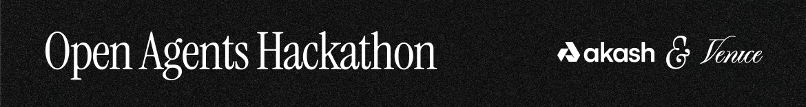 Open Agents Hackathon 