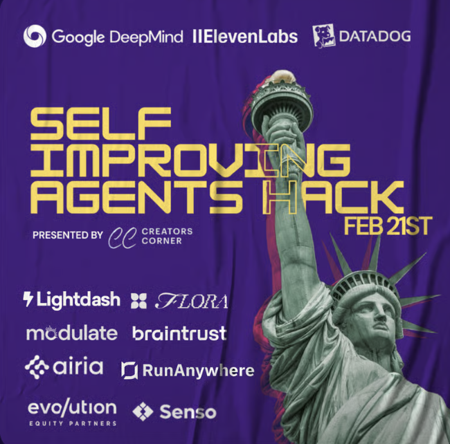 Self Improving Agents Hack