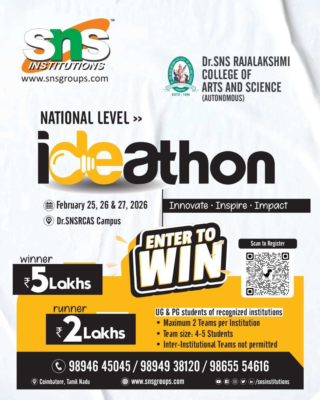 SNS Ideathon 2026
