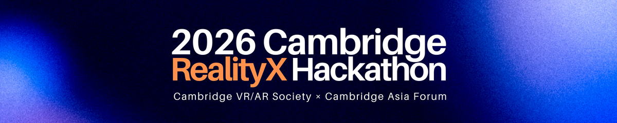 Cambridge RealityX VRAR Hackthon