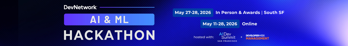 DevNetwork [AI + ML] Hackathon 2026