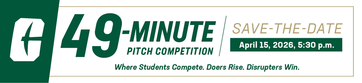 49er Foundry: 49-MINUTE PITCH COMPETITION- R1