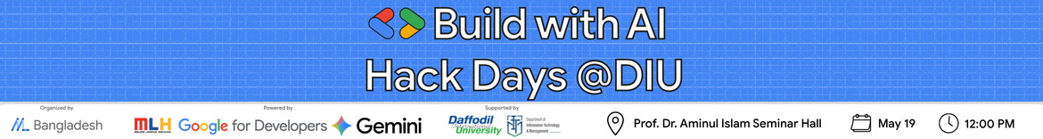 Build With AI Hack Days @DIU