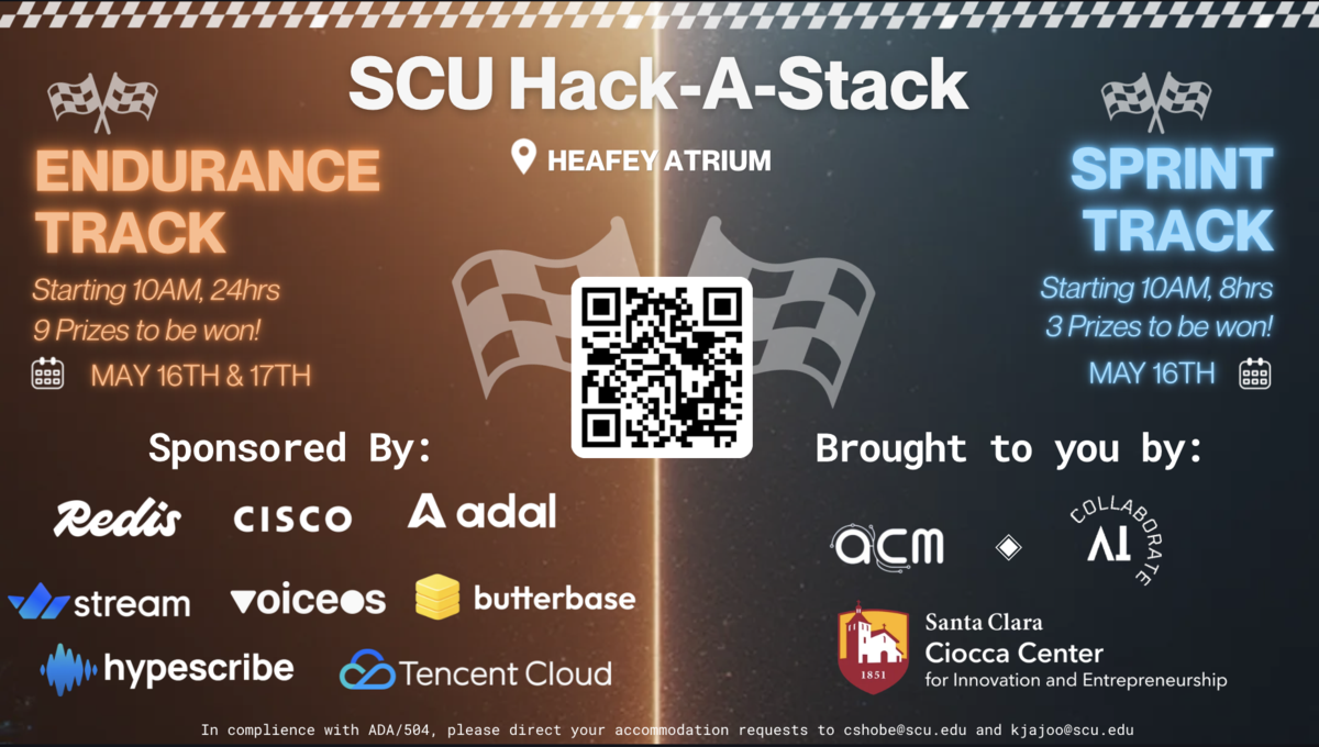 SCU Hack-a-Stack - Sprint Track