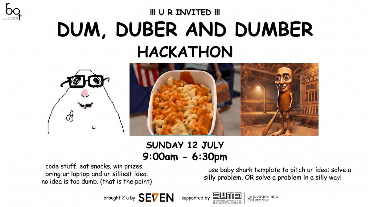 Dum, Duber and Dumber Hackathon