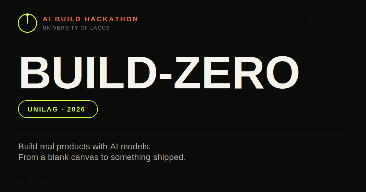 Build-zero unilag