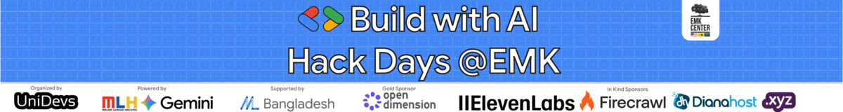 Build with AI Hack Days @EMK