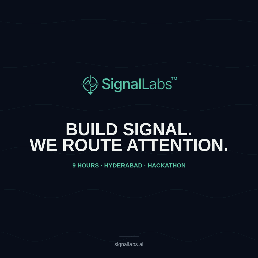 Signal Labs Hackathon