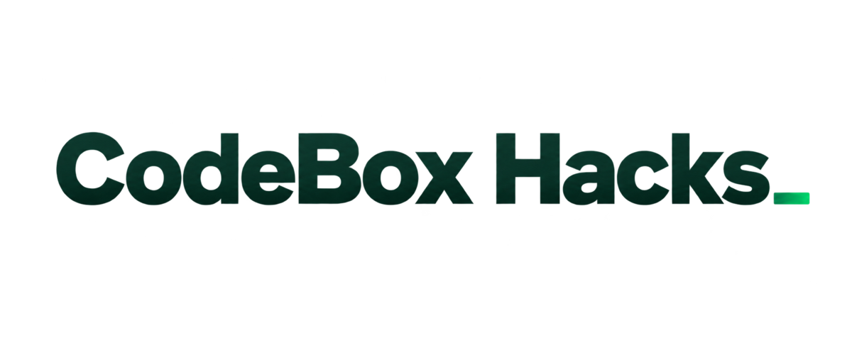 CodeBox Hacks