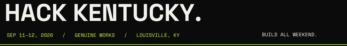 HackKentucky
