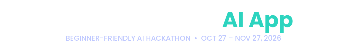 Build Your First AI App