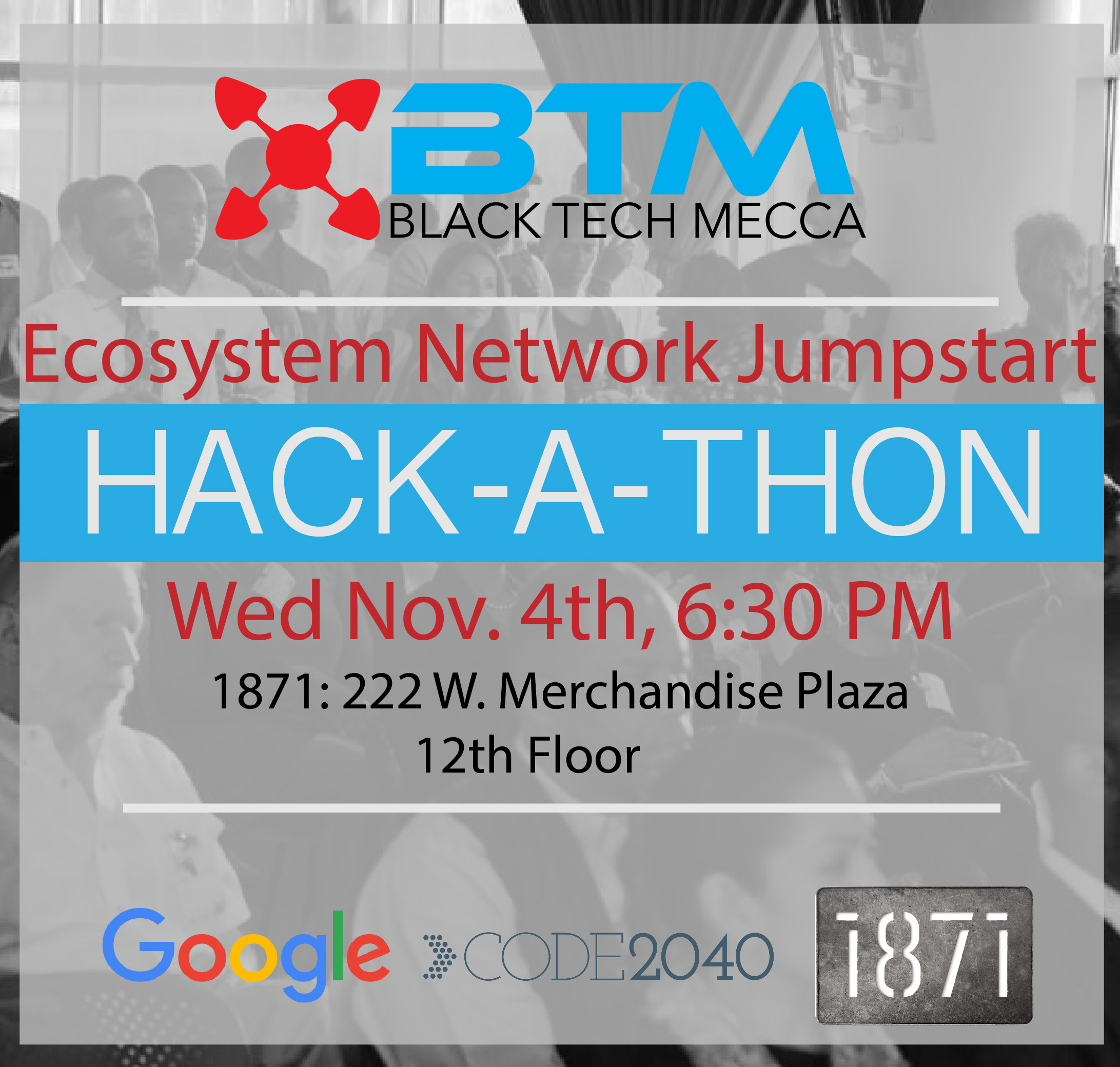 Black Tech Mecca Jumpstart Hackathon The goal is to build a dynamic
