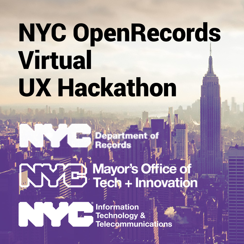 NYC Open Records Virtual UX Hackathon: Improve user experience of NYC  OpenRecords platform - Devpost