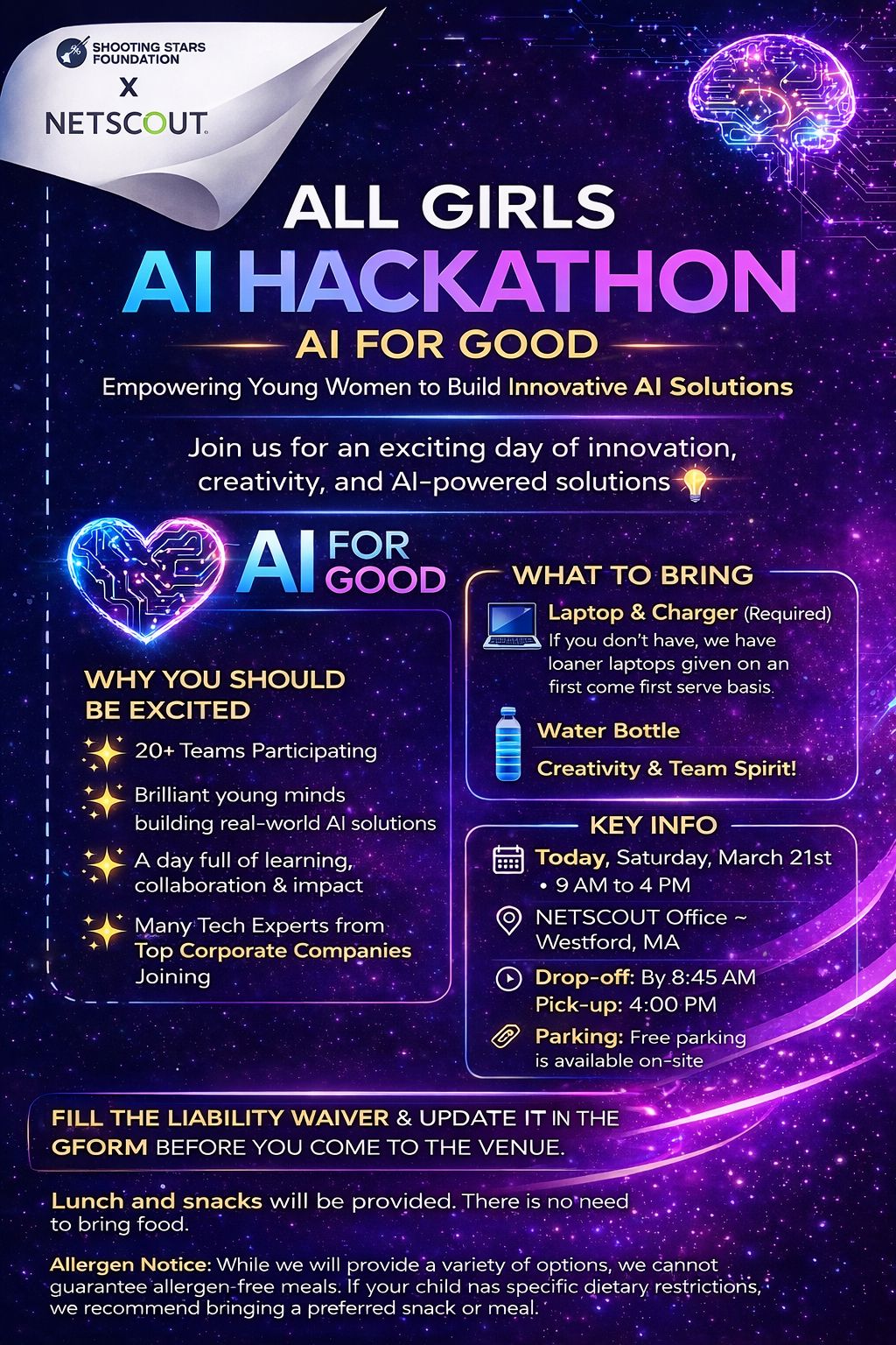 All Girls AI Hackathon: All Girls AI Hackathon - Shooting Stars ...