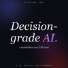 #SFTechWeek - Decision-Grade AI @ Stanford ⚡️ A Buildathon on LLM Trust