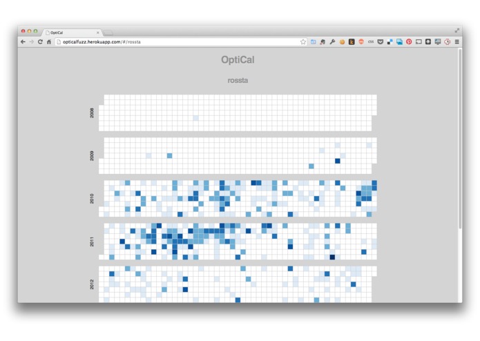 OptiCal – screenshot 1