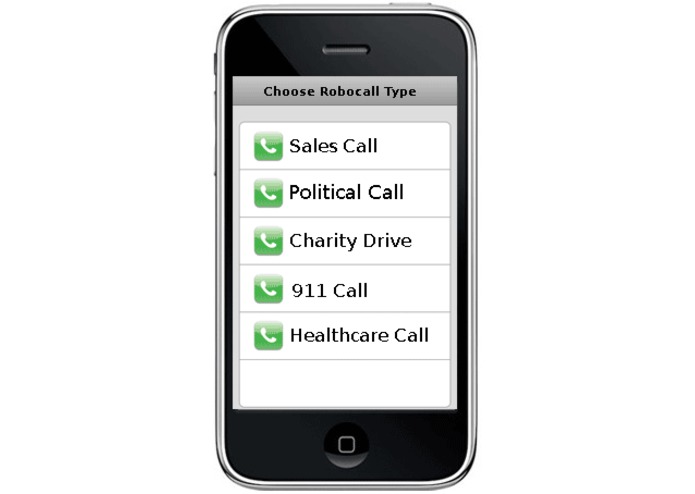 Crowdsourced Robocall Flagging – screenshot 1
