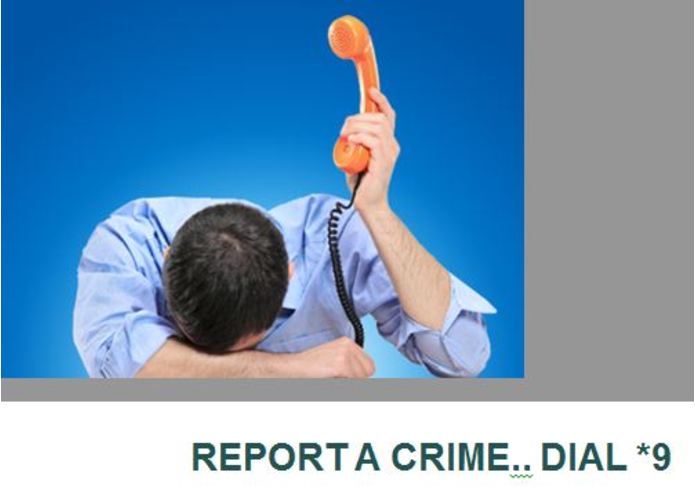 Report a Crime.. Dial *9 – screenshot 1