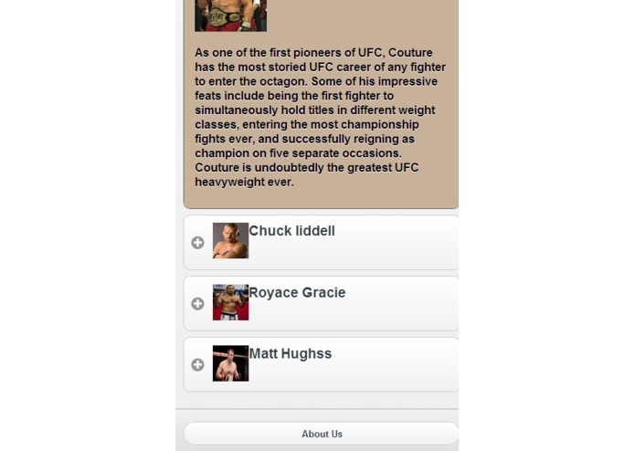 Best5UFCplayers – screenshot 2
