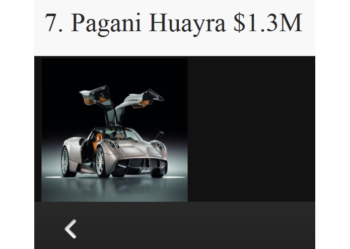 Top10Cars – screenshot 1