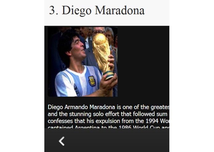 Top10FootballPlayersofAllTime – screenshot 2
