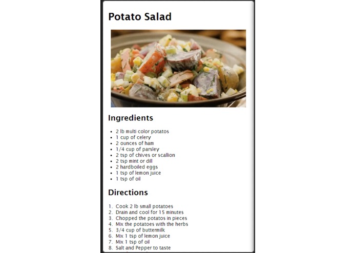 Budget Recipes – screenshot 1