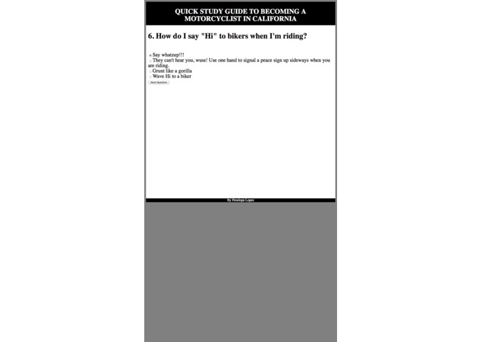 Quick Study Guide For M1 license – screenshot 3